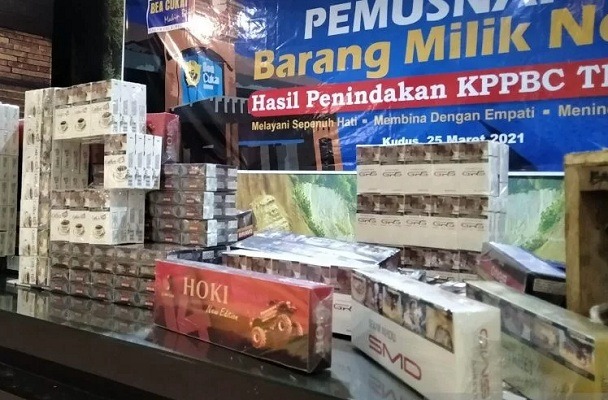 Bea Cukai Gagalkan Pengiriman 240.000 Batang Rokok Ilegal 