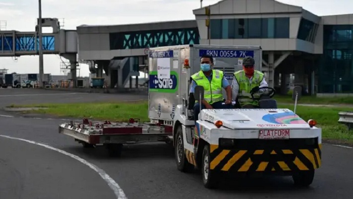 Donasi 1,2 Juta Vaksin AstraZeneca dari Australia Diterima Indonesia