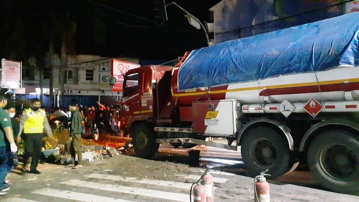 Truk Tangki Pertamina Tabrak Pria Lansia, Meninggal di Lokasi