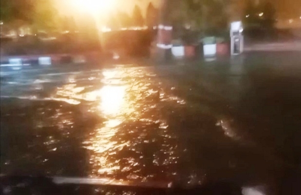 Hujan Deras, Sejumlah Desa dan Jalan di  Grobogan Banjir