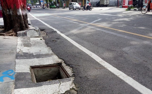 Awas! Ratusan Penutup Drainase di Purwodadi Hilang