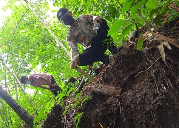 Cari Sayur, Warga Boyolali Malah Temukan Mortir