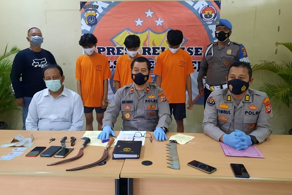 Pemuda Boyolali Ditangkap Bawa Celurit Niat Basmi Klitih di Jogja