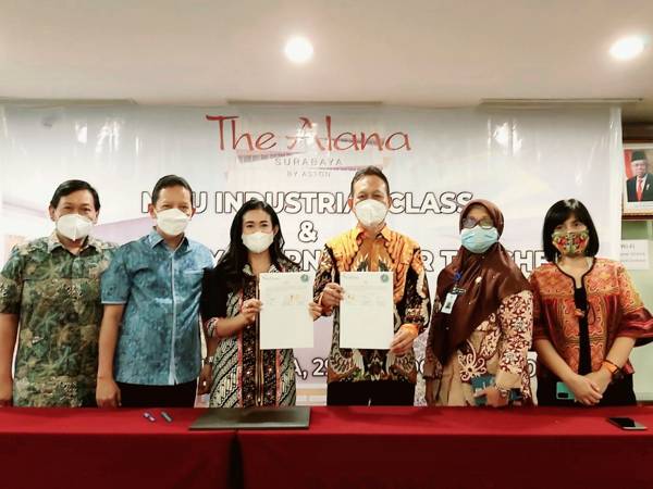Support Pendidikan Vokasi, The Alana Surabaya Gandeng SMK & Universitas