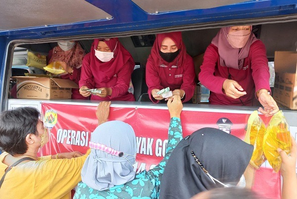 OP Minyak Goreng Disperindag Grobogan Langsung Disebu Pembeli