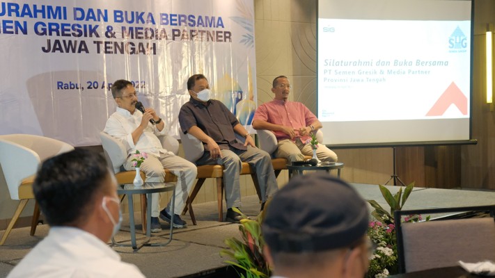 Perkokoh Sinergi, Semen Gresik Gelar Silaturahmi dengan Pimpinan Media Se-Jawa Tengah