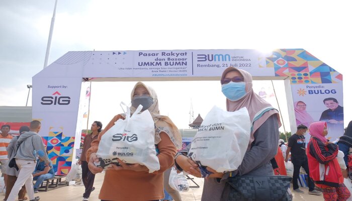 50 UMKM Binaan Rumah BUMN Rembang Apresiasi Pendampingan PT Semen Gresik