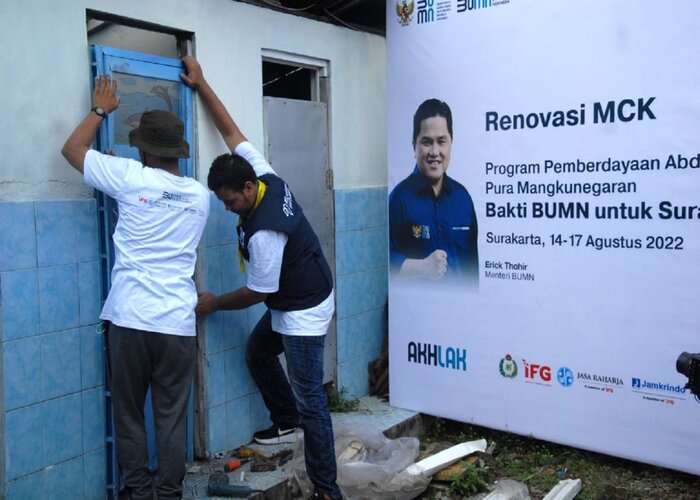 Ini Bentuk Bakti BUMN Semen Gresik di Pura Mangkunegaran Solo