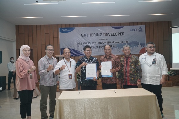 Semen Gresik dan BRI Kolaborasi, Ikut Gandeng Pengusaha Properti Muria Raya