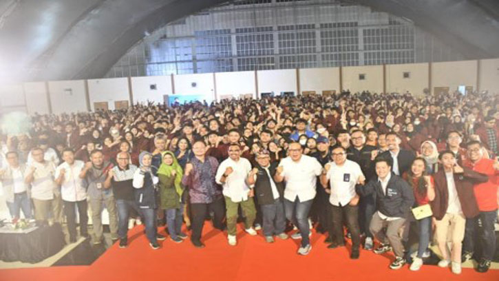 2.000 Mahasiswa Meriahkan BUMN Goes to Campus di Telkom University