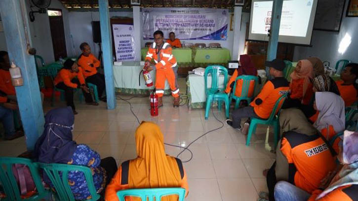 PT Semen Gresik dan BPBD Rembang Perkokoh Desa Tangguh Bencana di Criwik