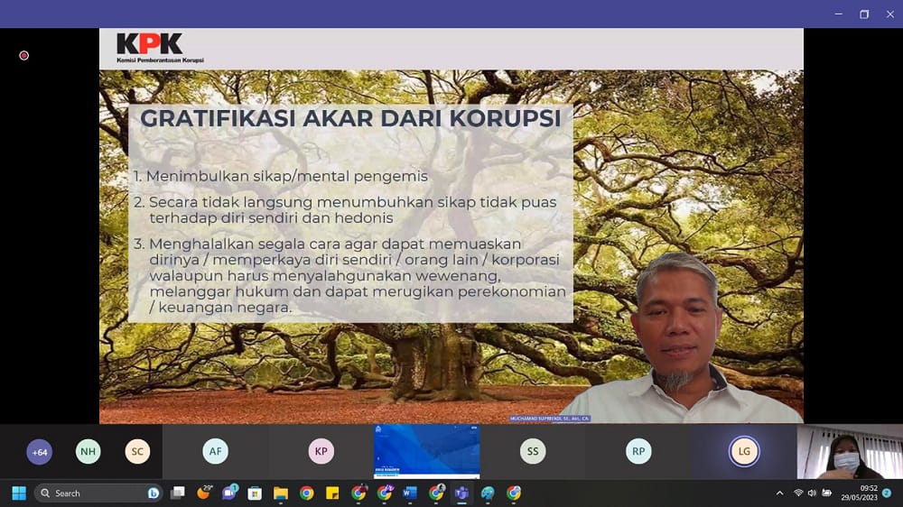 Gandeng KPK, Semen Gresik Gelar Learn & Share Budaya Antigratifikasi dan Korupsi