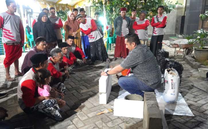 Bersinergi, SIG dan Semen Gresik Gelar Temu Pelanggan dan Bimtek Tukang Bangunan di Rembang
