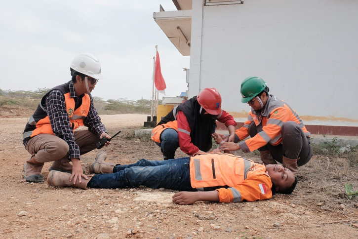 Semen Gresik Gelar Simulasi Tanggap Darurat Guna Pastikan Keandalan Penerapan K3