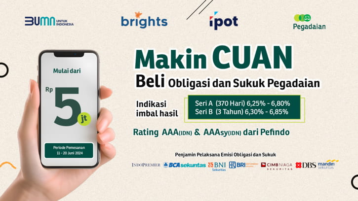 Luncurkan Obligasi dan Sukuk Berkelanjutan, Pegadaian Ajak Investasi hingga Rp400 Miliar