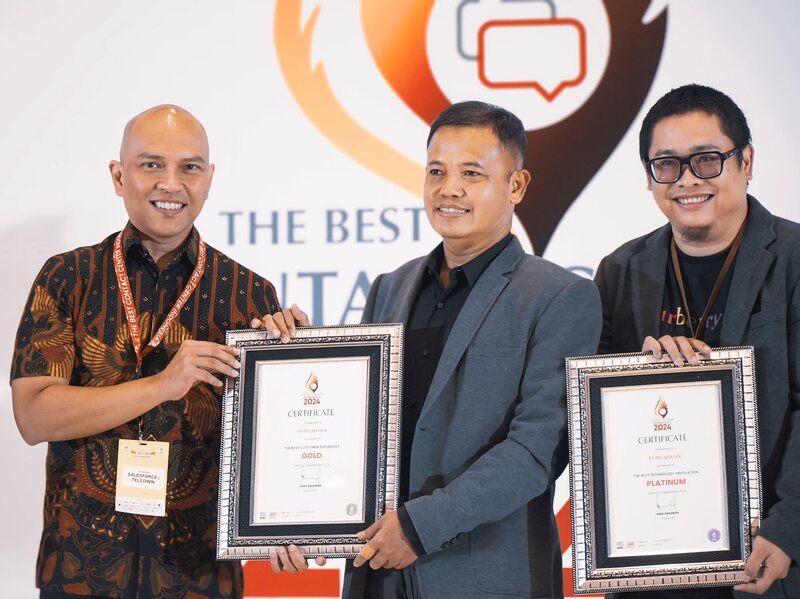 Pegadaian Borong Penghargaan The Best Indonesian Contact Center 2024