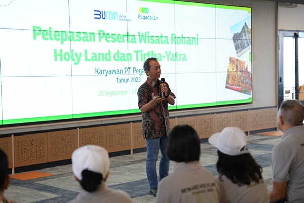 Apresiasi Kinerja, Pegadaian Berangkatkan Karyawan Terbaik untuk Wisata Religi