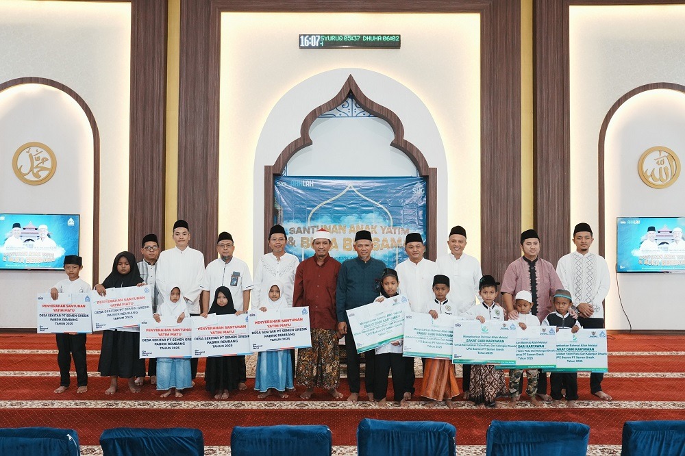 Ramadan 2025, Semen Gresik Santuni Ratuan Anak Yatim/Piatu di Rembang dan Blora