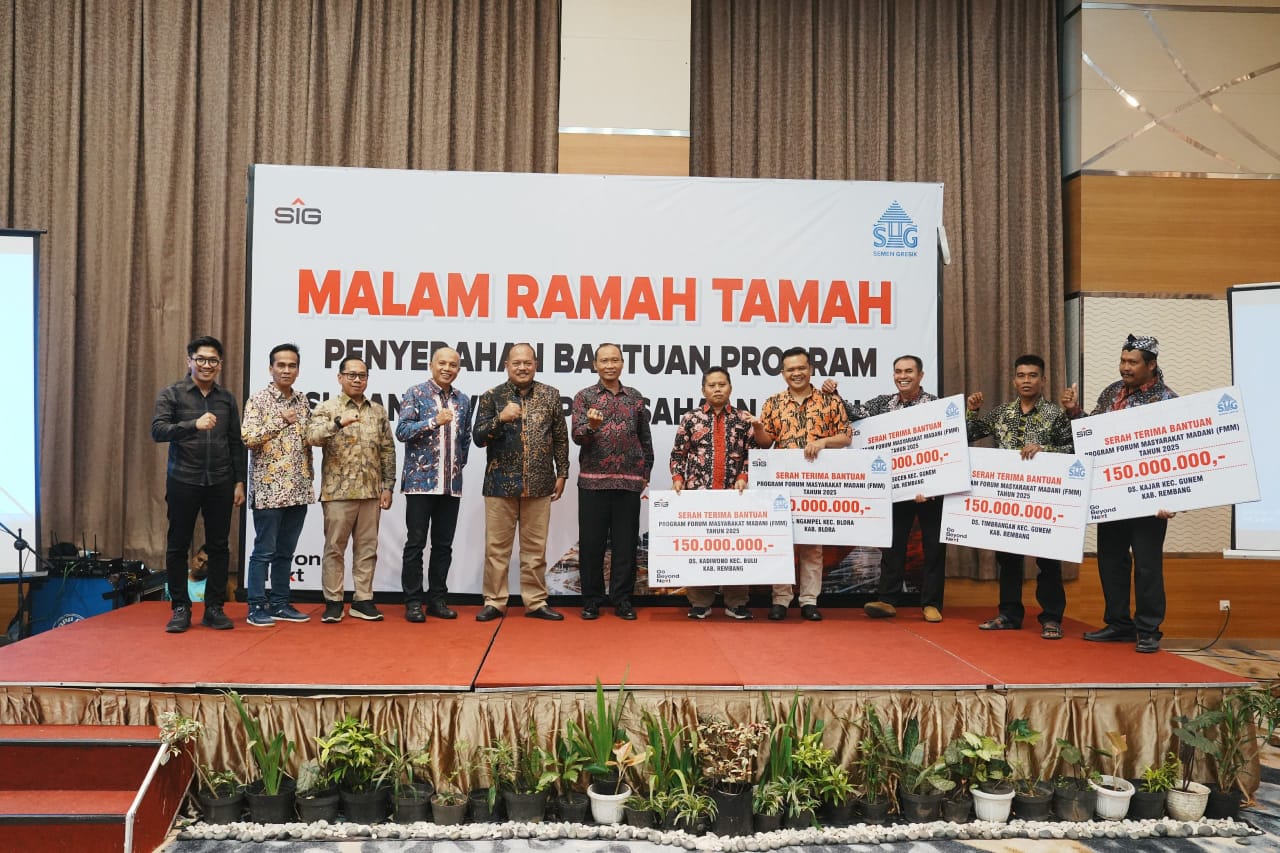 Semen Gresik Komitmen Dukung Asta Cita ke-6 Pemerintah dengan Program Forum Masyarakat Madani