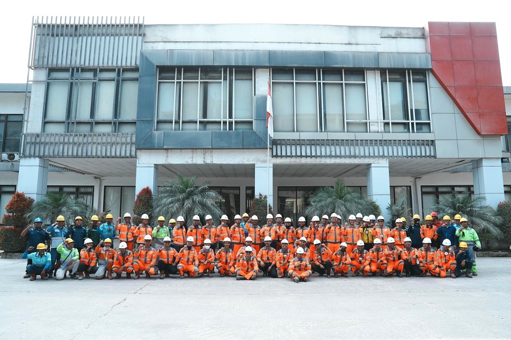Puluhan Karyawan PT Semen Gresik Ikuti Genba dan Safety Training Observation Tour