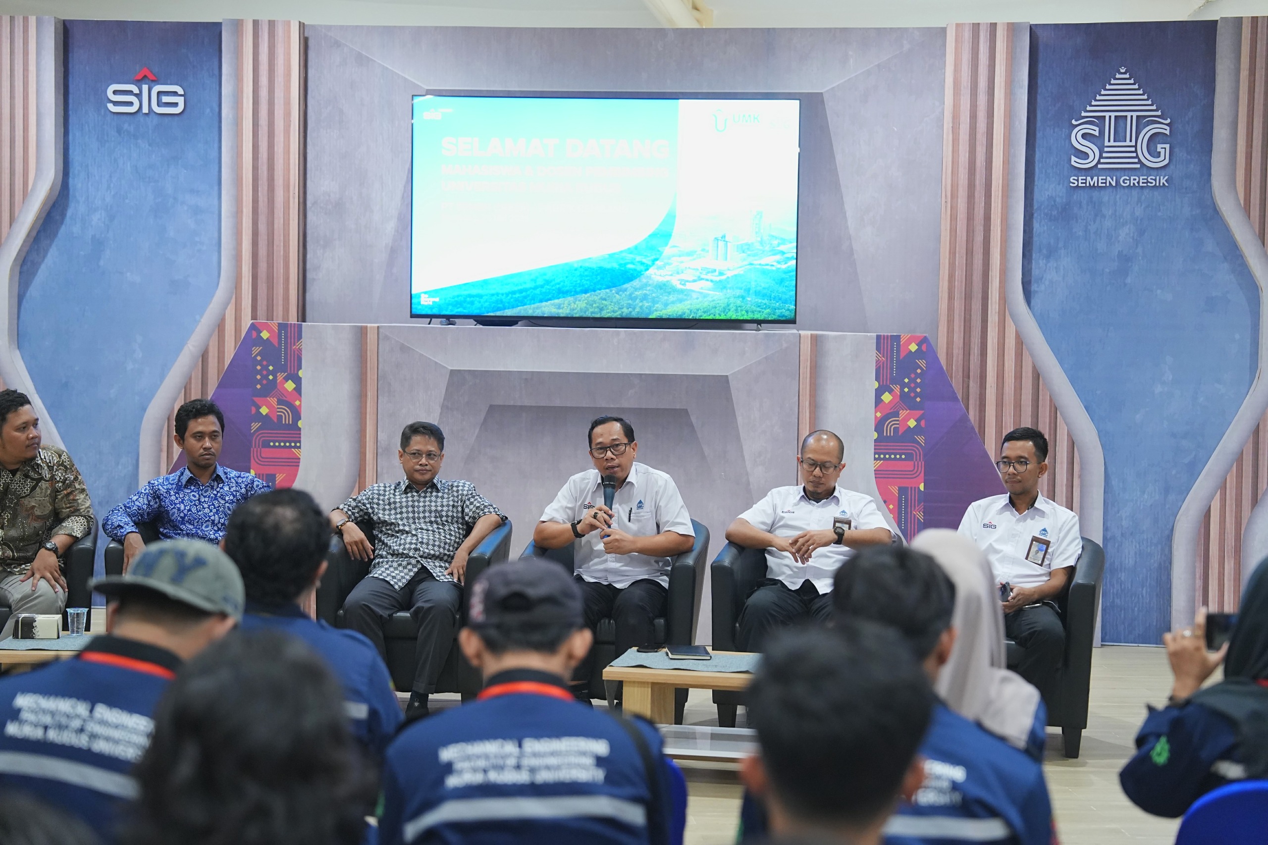 Puluhan Mahasiswa Teknik Mesin UMK Kunjungi Semen Gresik, Sinergikan Antara Industri dan Dunia Akademik