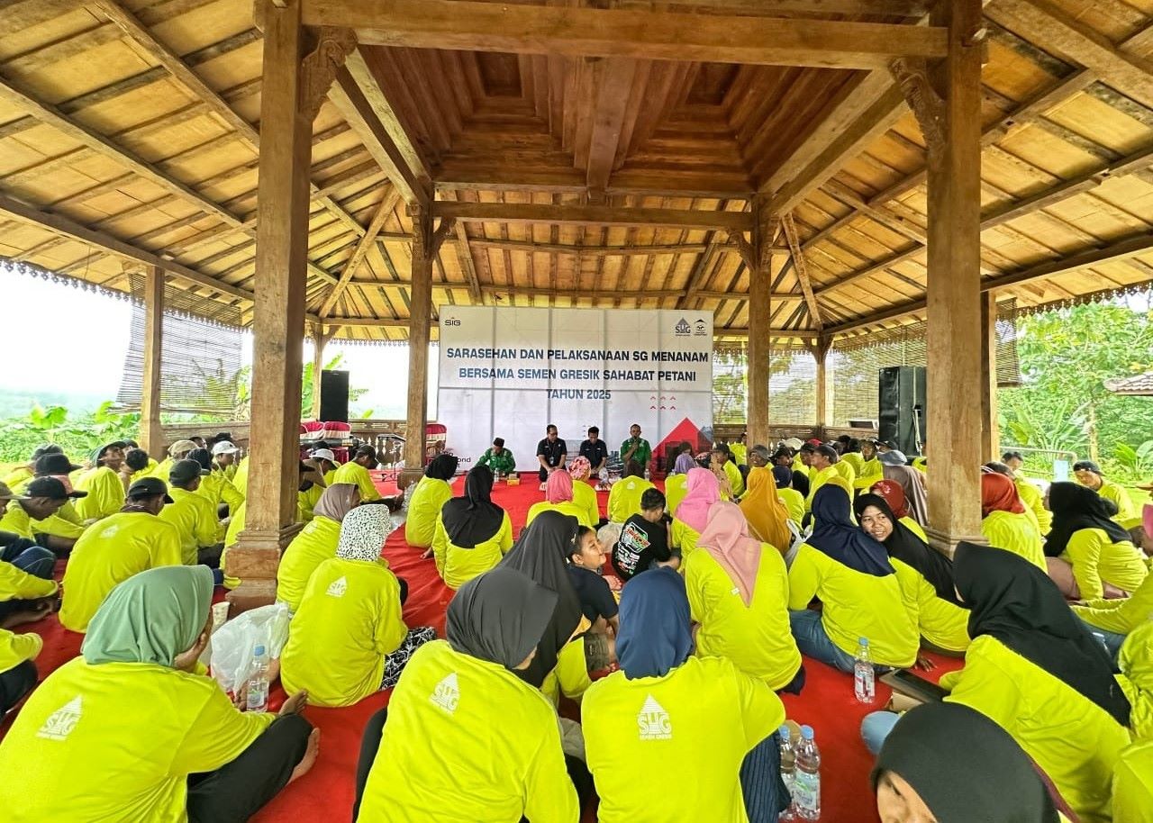 Semen Gresik Sahabat Petani, Pemberdayaan Masyarakat dalam Pembangunan Berkelanjutan & Lingkungan Hijau