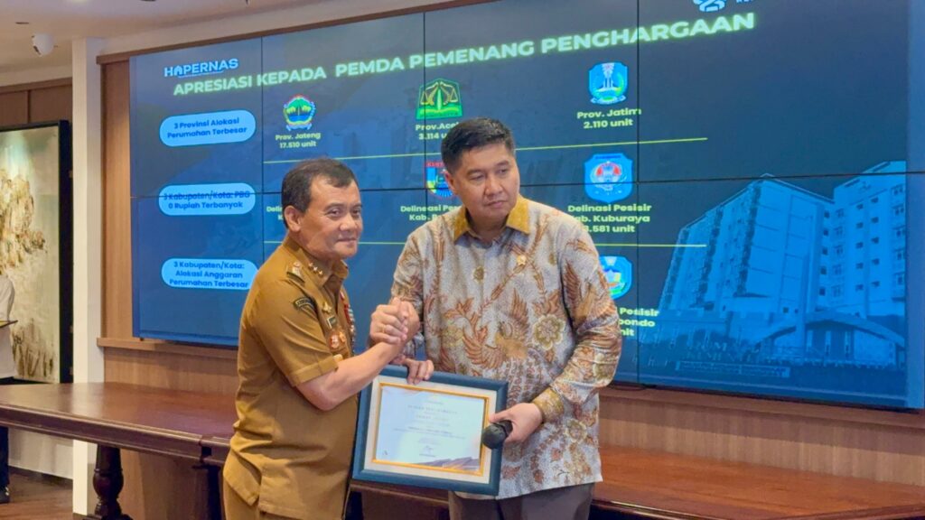 Selamat! Jawa Tengah Raih Penghargaan Provinsi Terbaik Program Penyediaan Perumahan dari Kementerian PKP