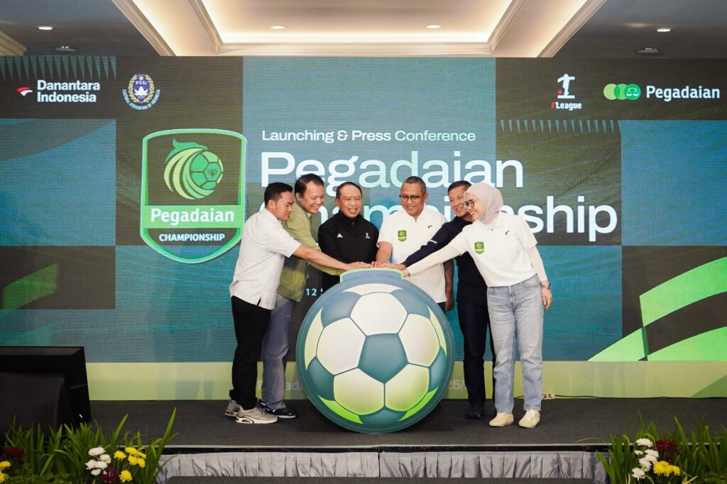 Comeback, Pegadaian Kembali Dukung Sepak Bola Indonesia Melalui Pegadaian Championship Musim 2025/26