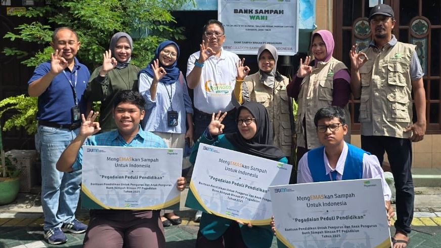 Pegadaian Berikan Bantuan Pendidikan Bagi Pengelola Bank Sampah di Seluruh Indonesia