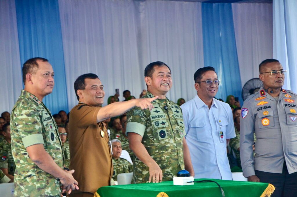 Resmikan Pompa Hidram di Banyumas, Ahmad Luthfi Apresiasi Kontribusi TNI AD bagi Petani Jateng