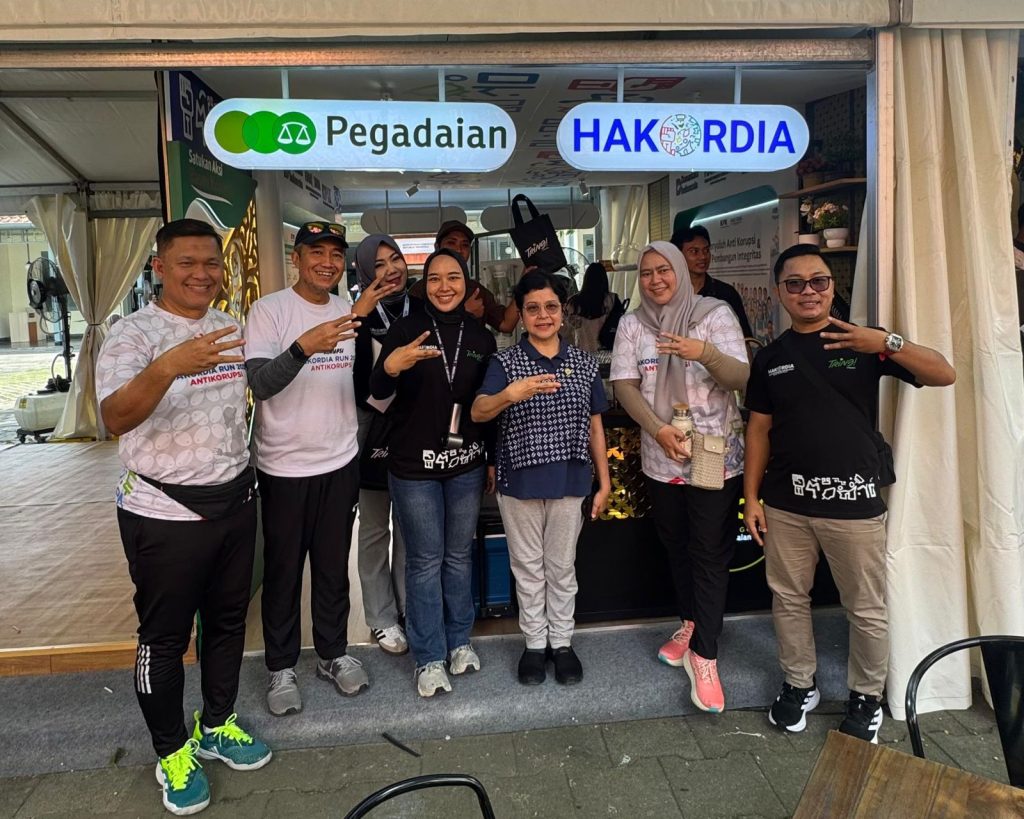 Dukung Gerakan Antikorupsi, Pegadaian Dukung Kegiatan Hardordia di Yogyakarta yang Diprakarsai KPK