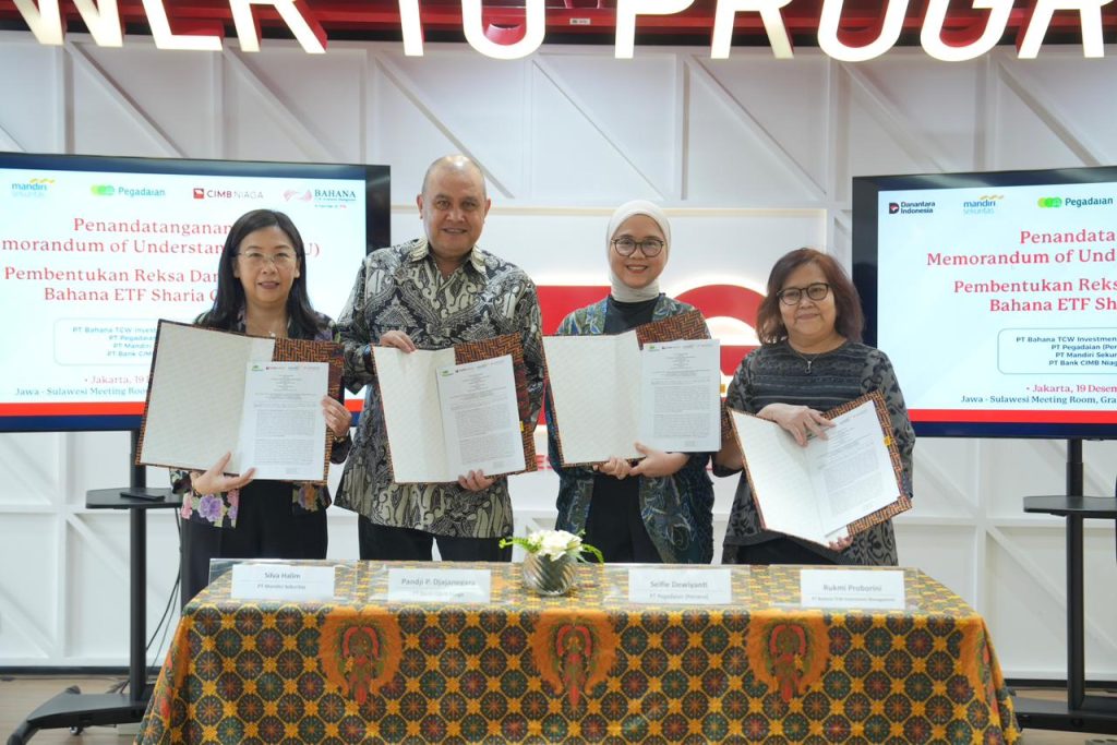 Dorong Ekosistem Emas, Pegadaian Berkolaborasi dengan Institusi Pasar Modal Rilis ETF Emas Syariah
