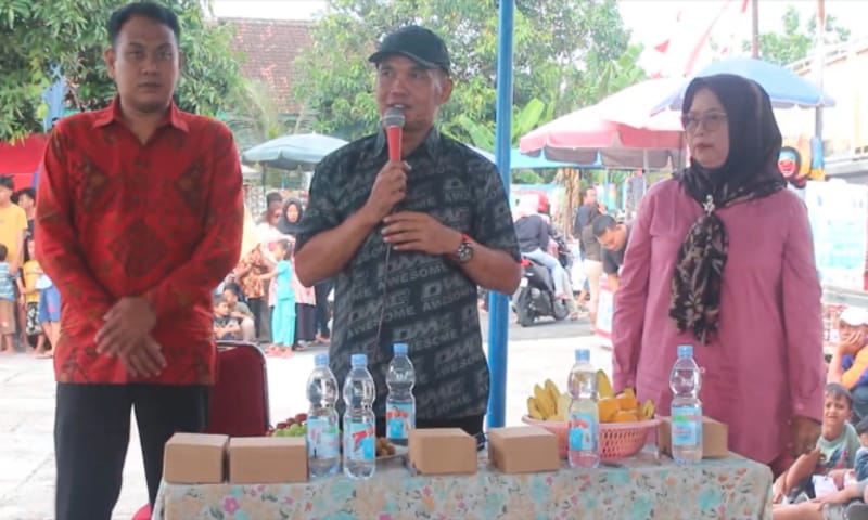 Resmikan Jalan Desa Gantiwarno Karanganyar, Ini Harapan Ketua DPRD Jateng Sumanto