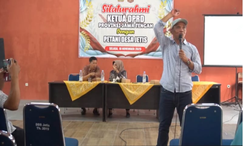 Jateng Lumbung Pangan Nasional, Ketua DPRD Sumanto Minta Petani Tidak Jual Lahan Pertanian