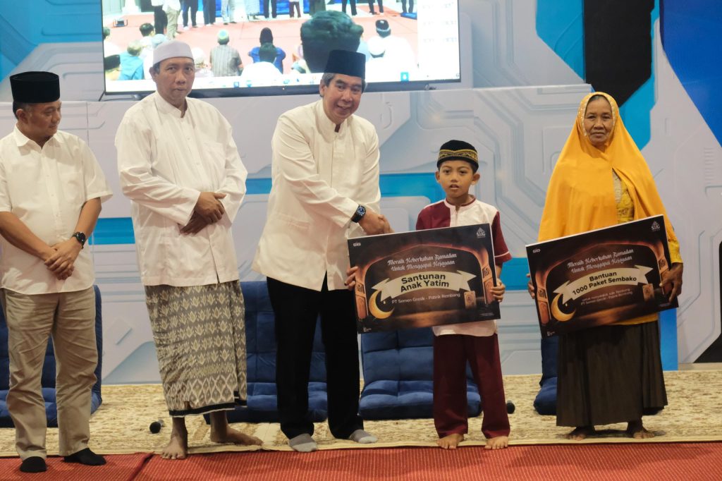 Maknai Ramadan 1447 H, Semen Gresik Perkokoh Soliditas Karyawan Sekaligus Santuni Anak Yatim/Piatu