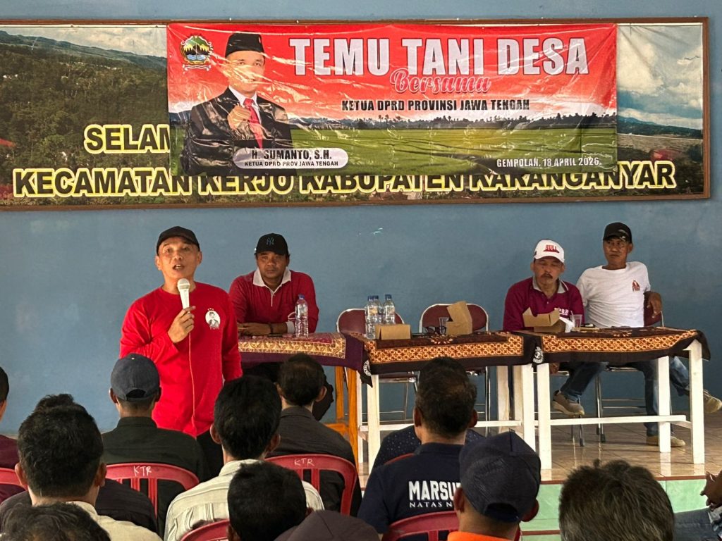 Ketua DPRD Jateng Sumanto Ajak Warga Karanganyar Maksimalkan Potensi Sentra Durian