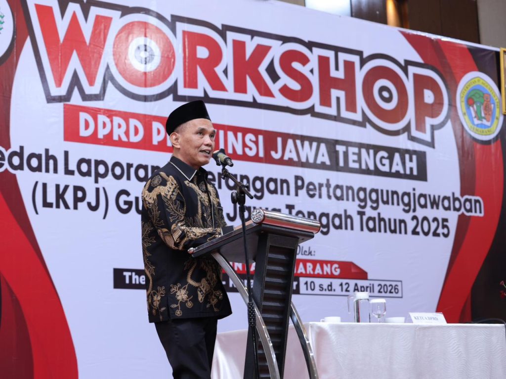 Ketua DPRD Jateng Sumanto Harap Bedah LKPJ 2025 Hasilkan Rekomendasi Konkret dan Terukur