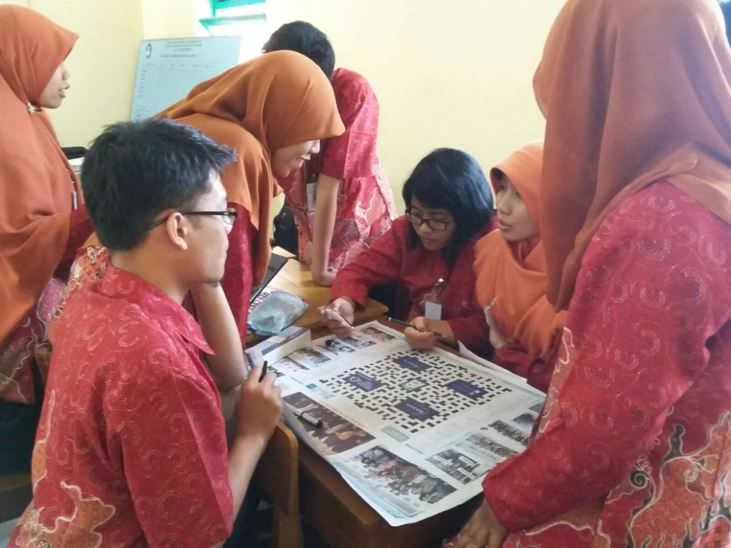 Teka Teki Silang Memberi Warna