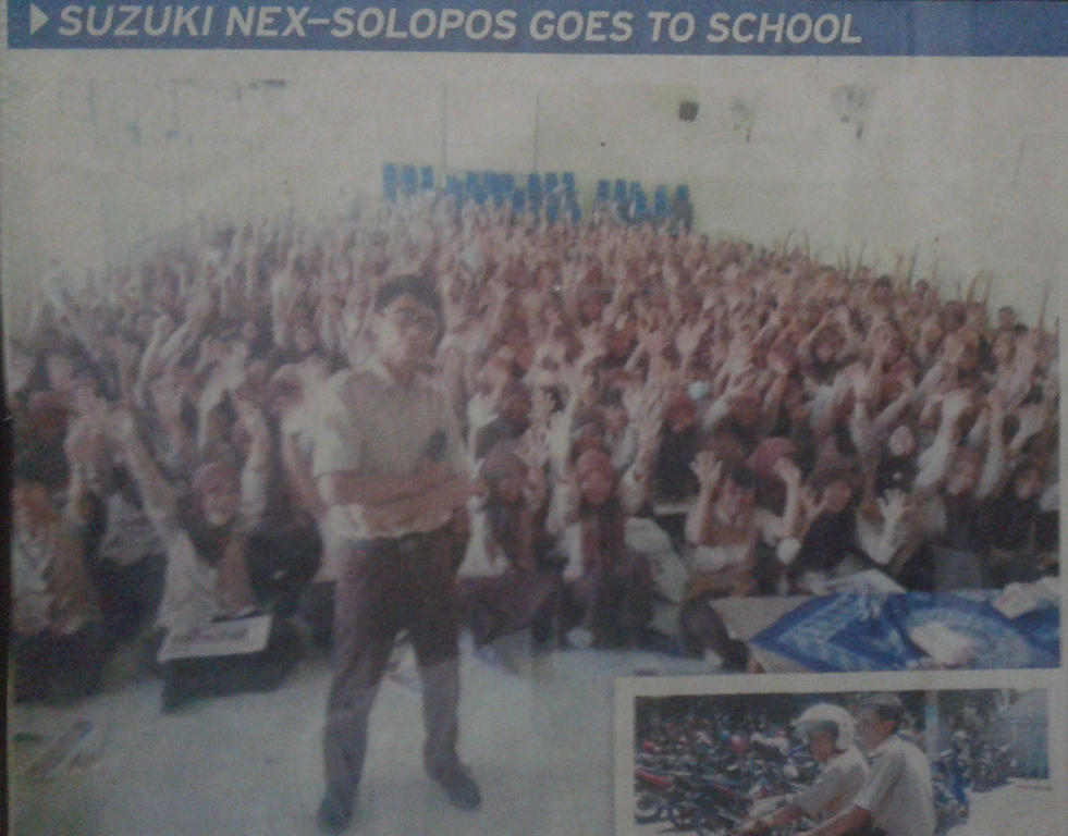 Kesasar masuk koran Solopos