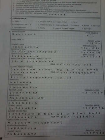 Immigration Office: Everything’s based on system