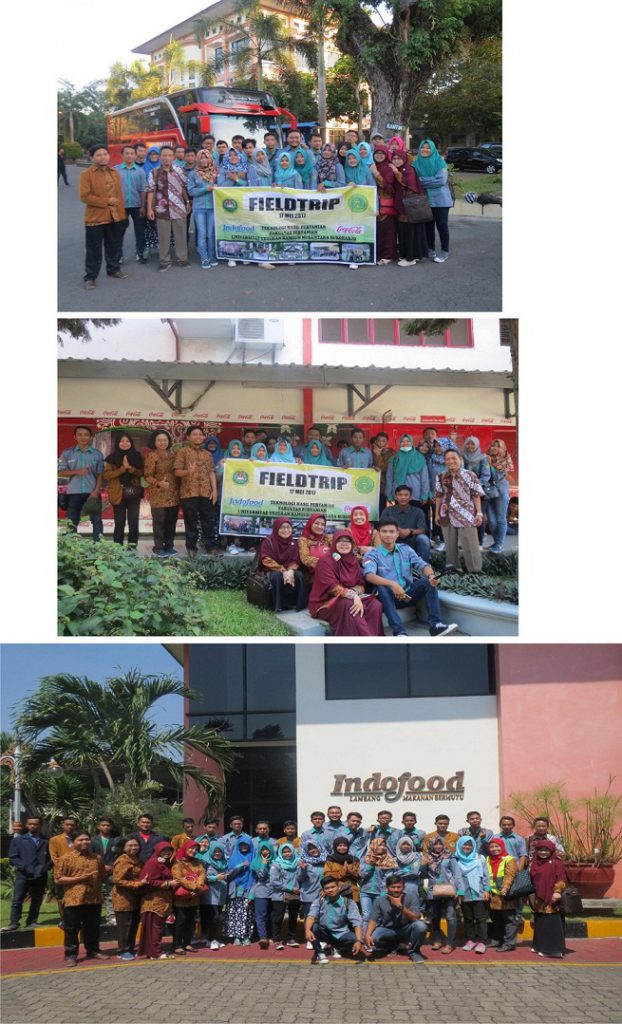 MAHASISWA THP UNIVET FIELDTRIP INDUSTRI PANGAN