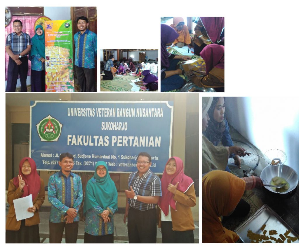 Tim IbM Univet Bantara Sukoharjo : Praktek olahan Jagung dan Pelatihan Pembukuan Keuangan Sederhana