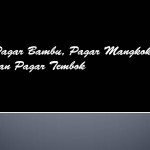 Pagar Bambu Rumah Kami