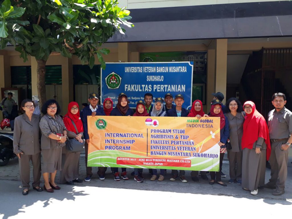 Mahasiswa THP Univet Bantara Sukoharjo Magang ke Jepang 9 Bulan