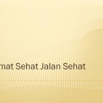 Olahraga Ringan Jalan Santai Keliling Lingkungan Sekolah