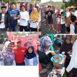 Mahasiswa THP UNIVET Kampanye Pangan Lokal di CFD Wonogiri