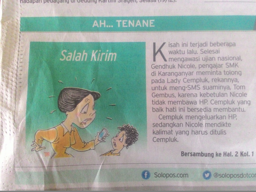 [Ah Tenane] Jon Koplo : Salah Kirim