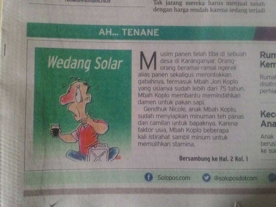 [Ah Tenane]  Wedang Solar