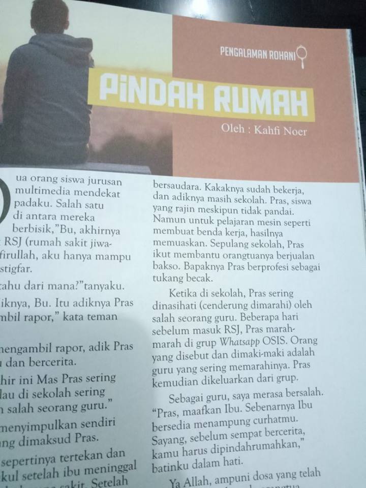 PENGALAMAN RUHANI : PINDAH RUMAH