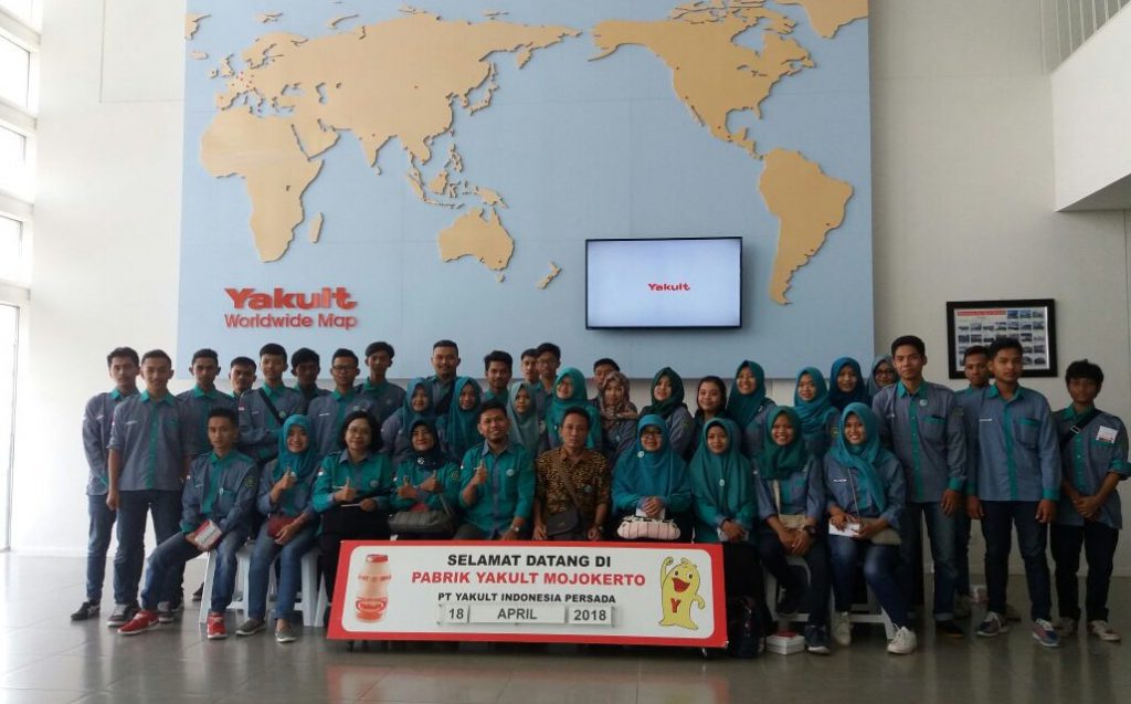 Kunjungan Prodi THP Universitas Bangun Nusantara Sukoharjo ke  PT. Yakult Persada Indonesia